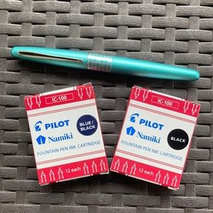 Pilot Metropolitan Fountain Pen and Inks